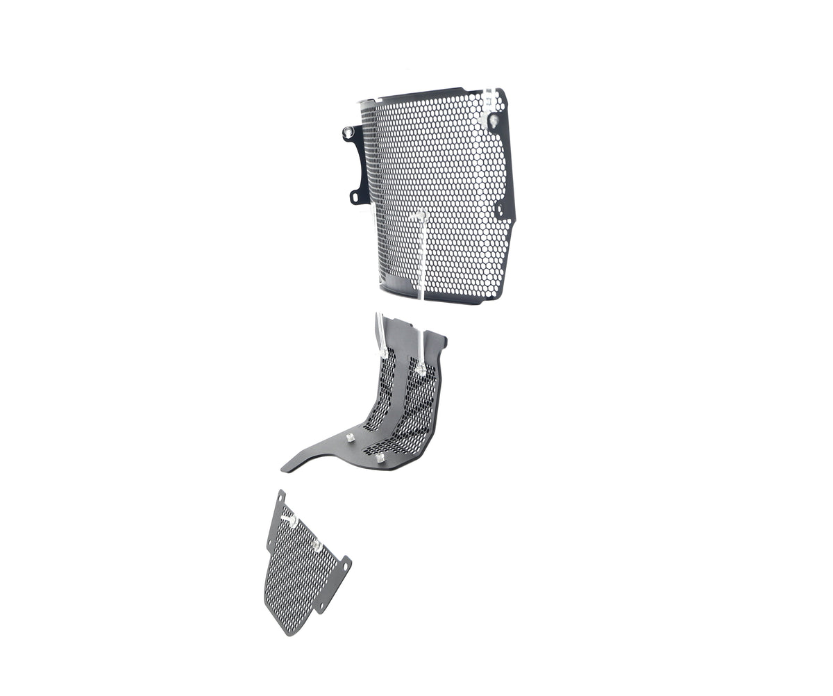 Evotech Ducati Monster 1200 Radiator Oil Cooler and Engine Guard set 2013 - 2016