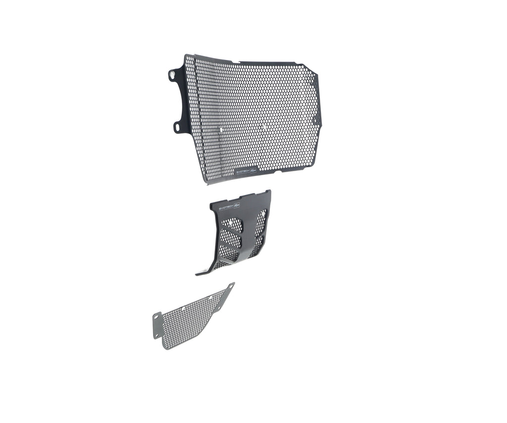 Evotech Ducati Monster 1200 Radiator Oil Cooler and Engine Guard set 2013 - 2016