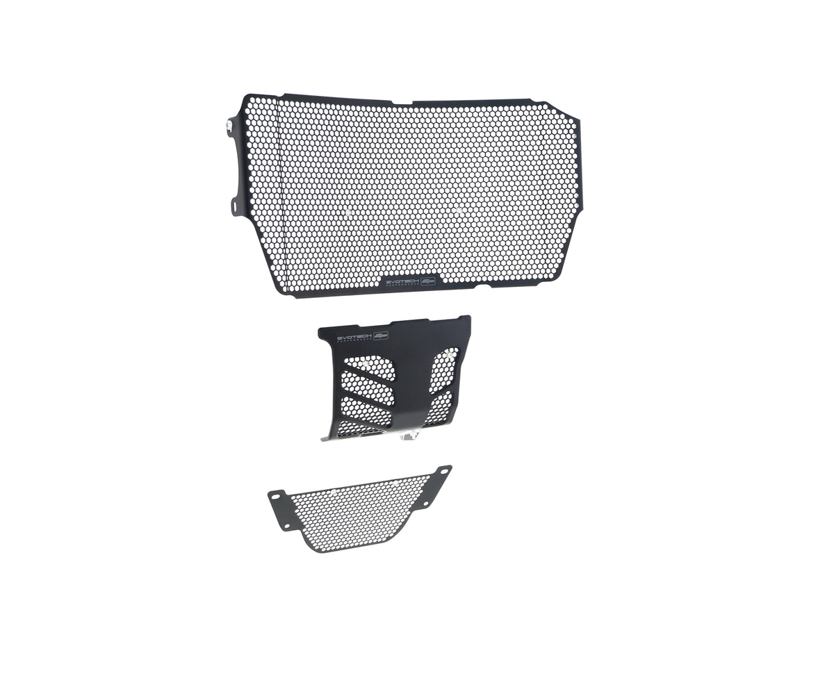 Evotech Ducati Monster 1200 Radiator Oil Cooler and Engine Guard set 2013 - 2016
