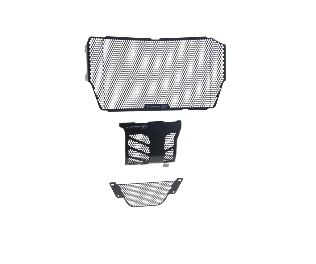 Evotech Ducati Monster 1200 Radiator Oil Cooler and Engine Guard set 2013 - 2016
