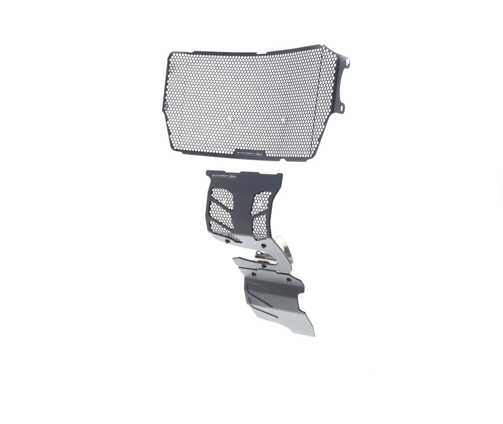 Evotech Ducati Monster 821 Dark Radiator and Engine Guard set 2016