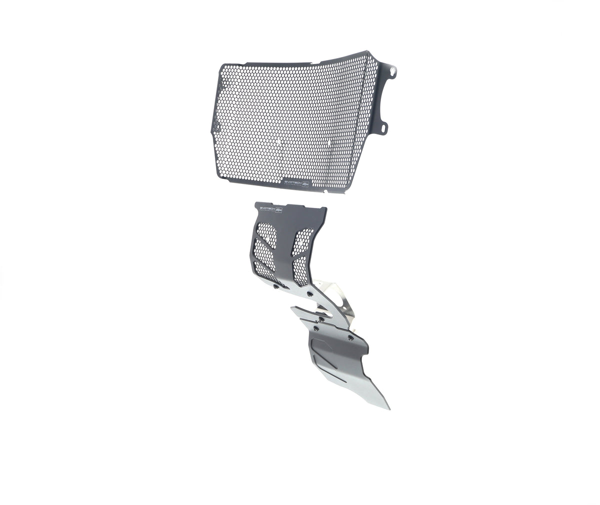 Evotech Ducati Monster 821 Dark Radiator and Engine Guard set 2016