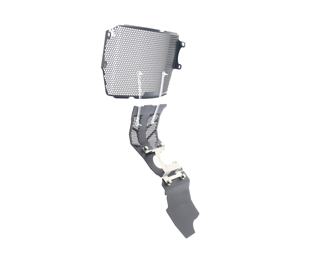 Evotech Ducati Monster 821 Dark Radiator and Engine Guard set 2016
