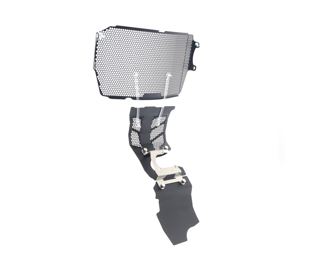Evotech Ducati Monster 821 Dark Radiator and Engine Guard set 2016