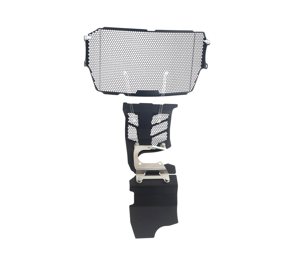 Evotech Ducati Monster 821 Dark Radiator and Engine Guard set 2016