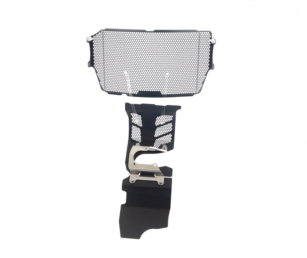 Evotech Ducati Monster 821 Stripe Radiator and Engine Guard set 2016 - 2017