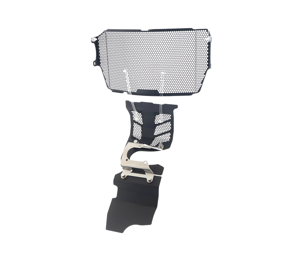 Evotech Ducati Monster 821 Dark Radiator and Engine Guard set 2016