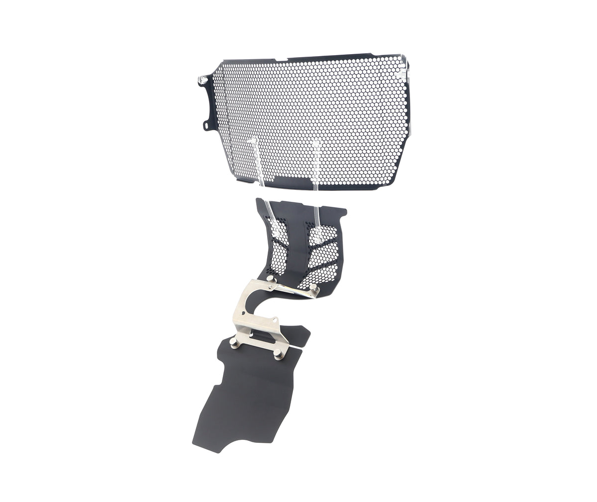 Evotech Ducati Monster 821 Dark Radiator and Engine Guard set 2016