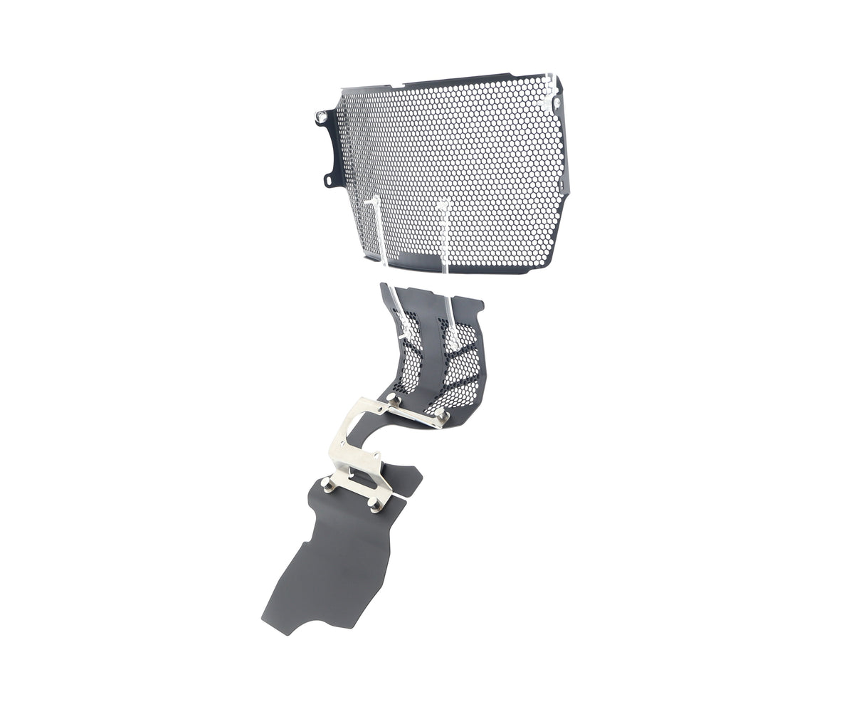 Evotech Ducati Monster 821 Dark Radiator and Engine Guard set 2016
