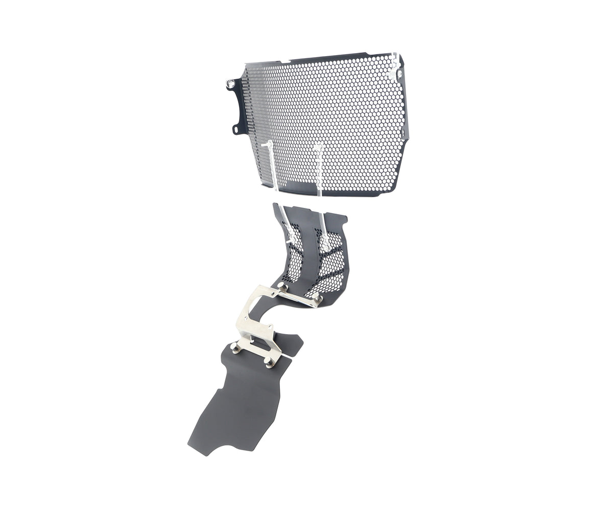 Evotech Ducati Monster 821 Stripe Radiator and Engine Guard set 2016 - 2017