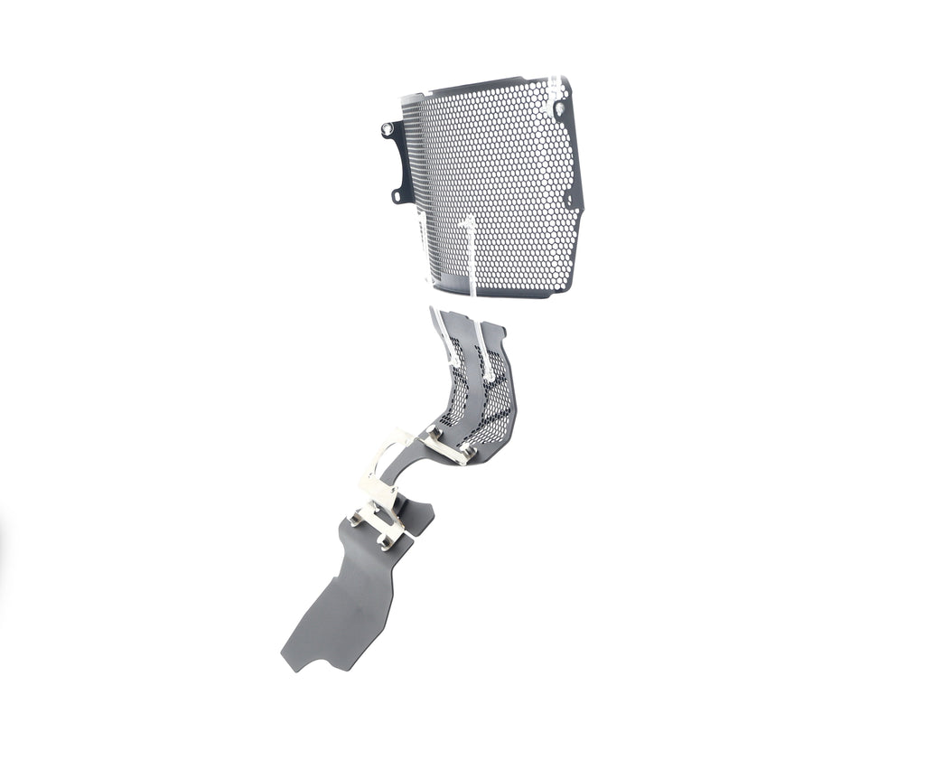 Evotech Ducati Monster 821 Dark Radiator and Engine Guard set 2016