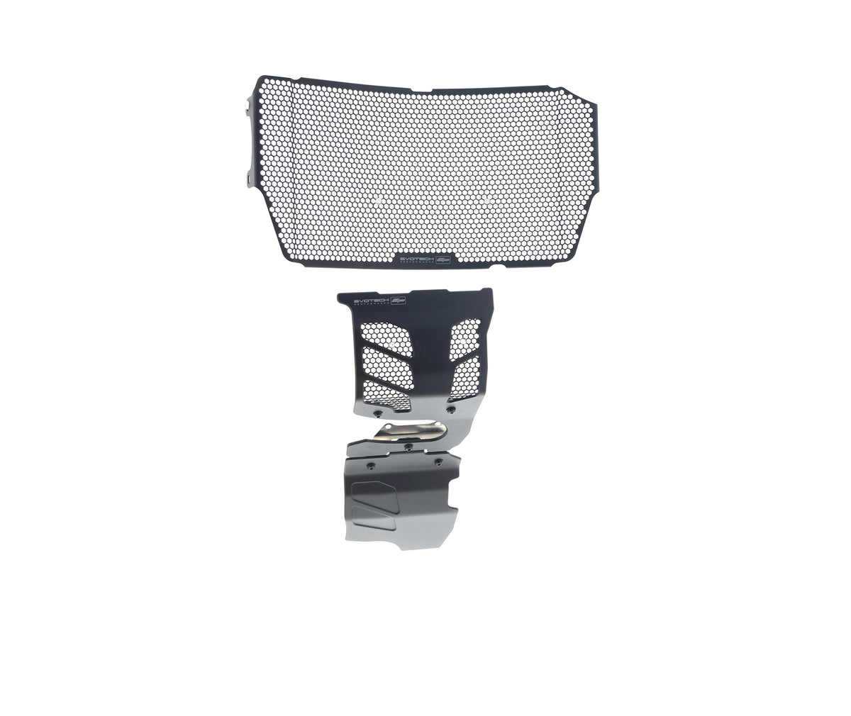 Evotech Ducati Monster 821 Dark Radiator and Engine Guard set 2016