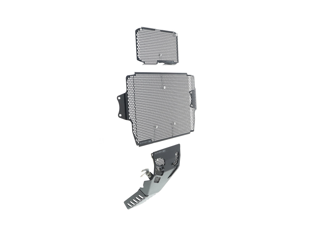 Evotech Ducati Multistrada 1260 Radiator + Oil Guard + Engine Guard Set (2018-2020)