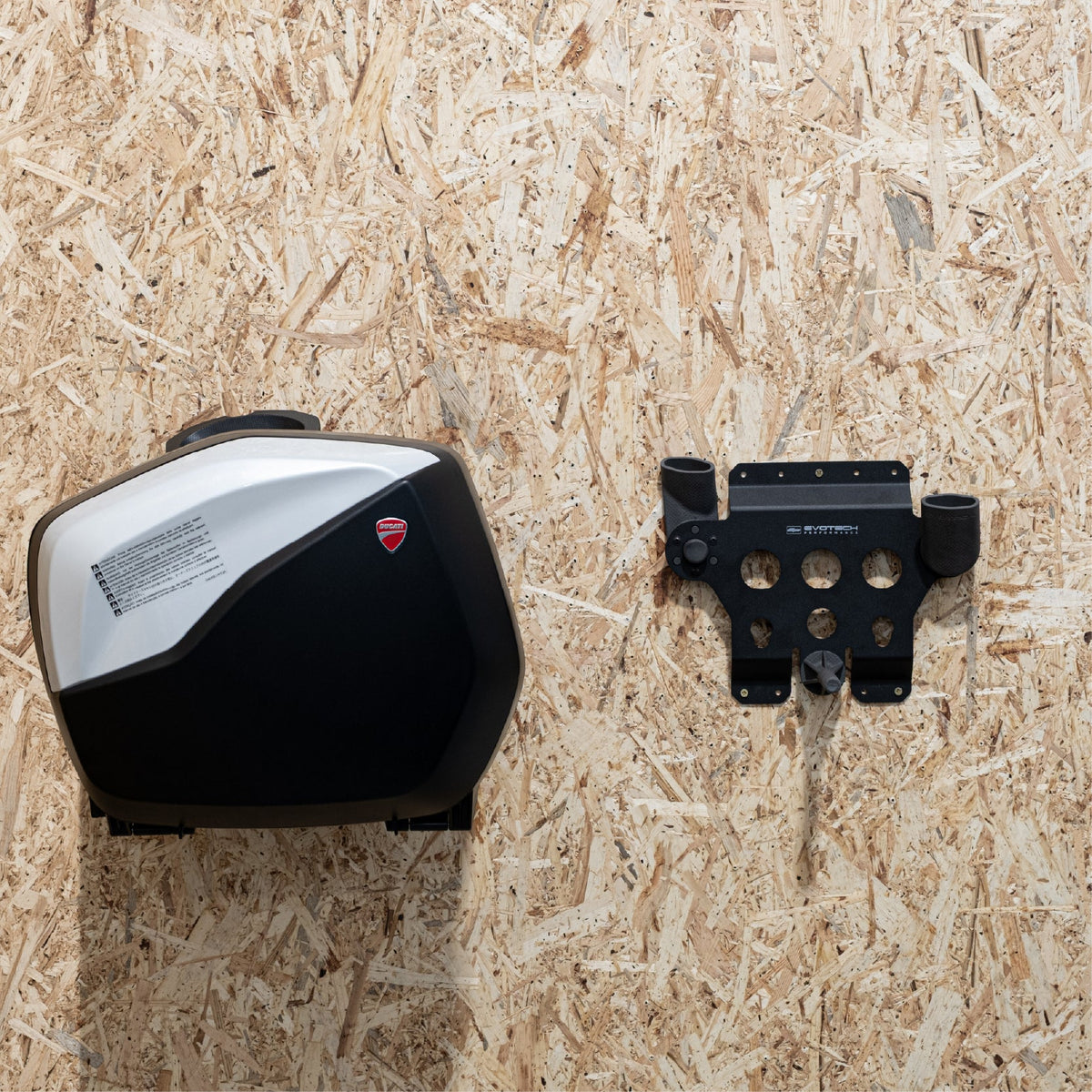 Ducati Multistrada V2 S (2025+) Side Pannier Wall Mount Bracket Plastic Version