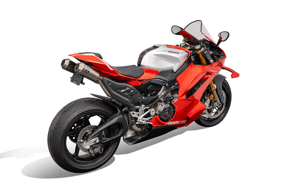 Ducati Streetfighter V4 Dynamic Tail Tidy (2025+) with V1 Indicators For Akrapovic Titanium Full Race Exhaust System