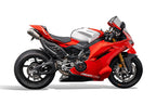Ducati Panigale V4 S Dynamic Tail Tidy (2025+) with Sequential Indicators For Akrapovic Titanium Full Race Exhaust System