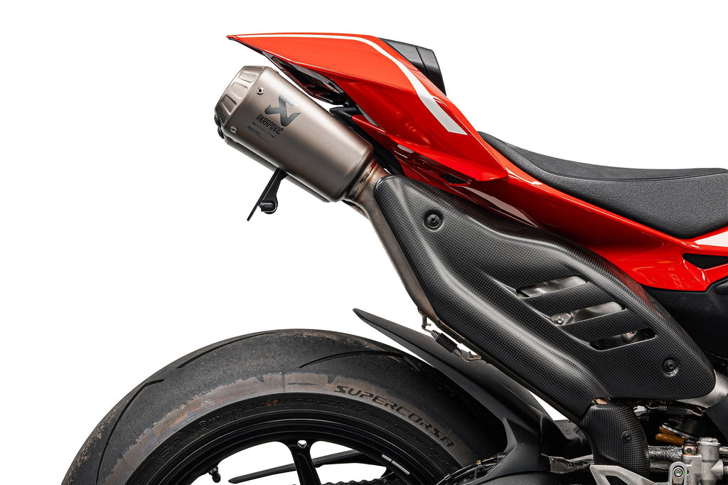 Ducati Streetfighter V4 Dynamic Tail Tidy (2025+) For Akrapovic Titanium Full Race Exhaust System