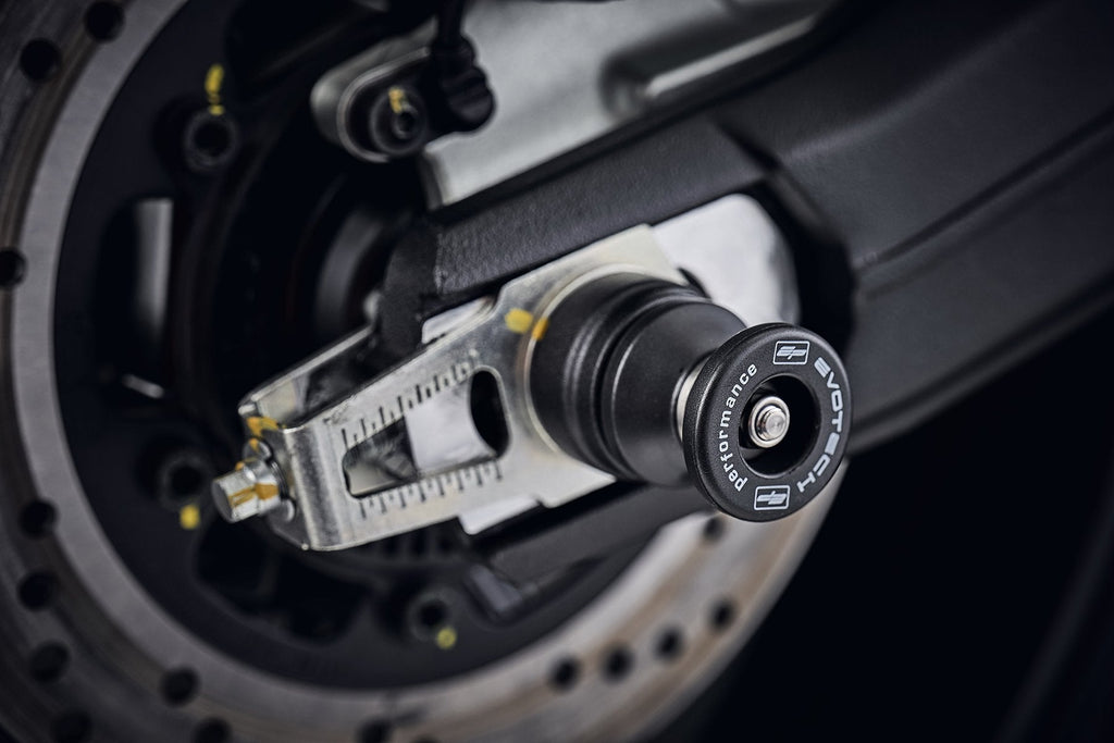 Evotech Spindle Bobbins Paddock Kit - Ducati Scrambler 1100 Dark Pro (2021+)