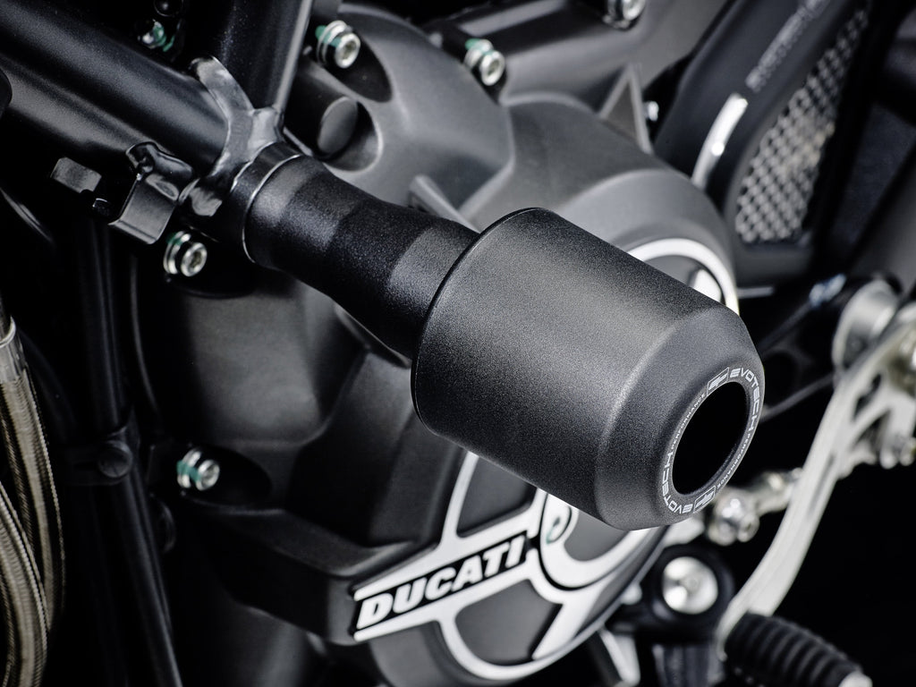 Evotech Crash Protection Bobbins - Ducati Scrambler Flat Tracker Pro (2016)