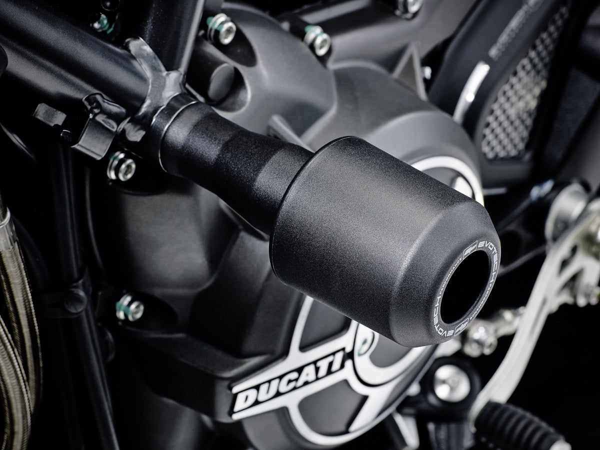 Evotech Crash Protection Bobbins - Ducati Scrambler Flat Tracker Pro (2016)