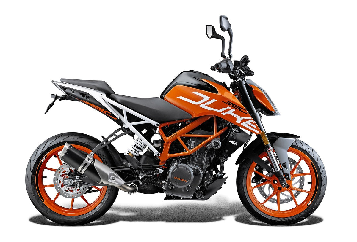 Evotech KTM 390 Duke Exhaust Hanger & Rectifier Guard Set (2017 - 2023)