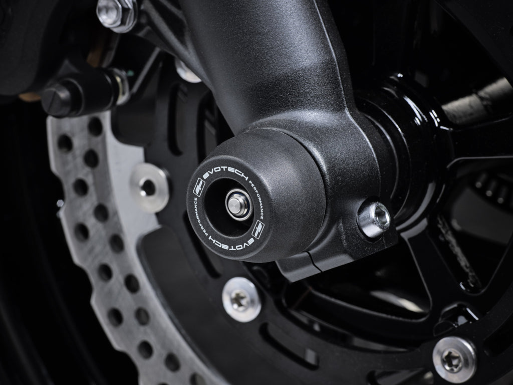 Evotech Front Spindle Bobbins - Kawasaki Z650 (2017 - 2025)
