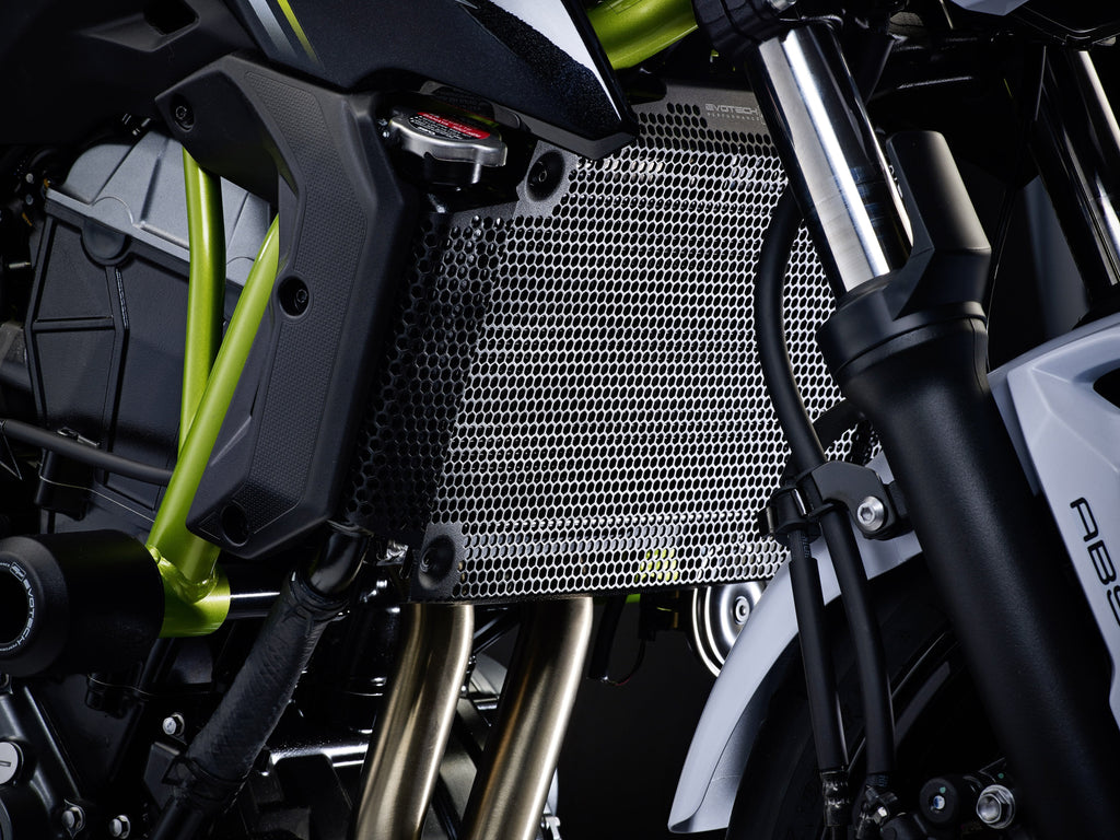 Evotech Radiator Guard - Kawasaki Z650 (2017 - 2025)