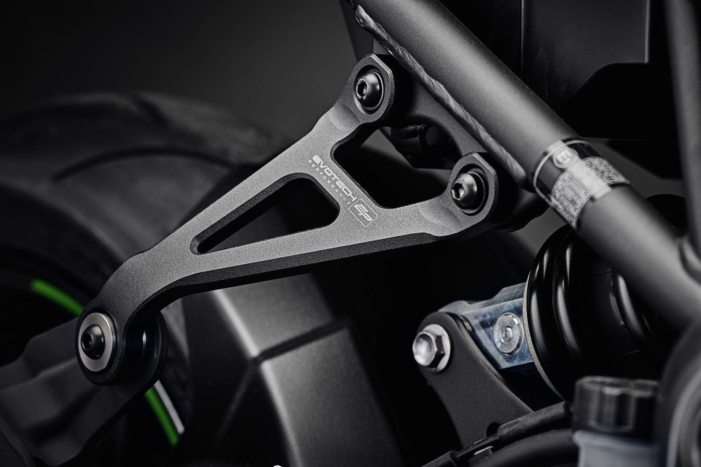 Evotech Exhaust Hanger & Pillion Footpeg Removal Kit - Kawasaki Z900 (2025+)