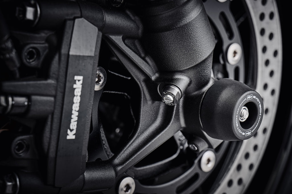 Evotech Front Spindle Bobbins - Kawasaki Z900RS (2018 - 2020)