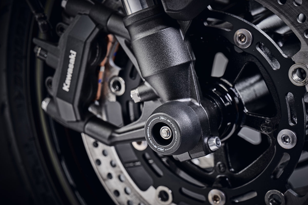 Evotech Front Spindle Bobbins - Kawasaki Z900RS Cafe (2018-2020)