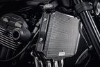 Evotech Kawasaki Z900RS Radiator Guard (2018 - 2020) (Stainless Steel)