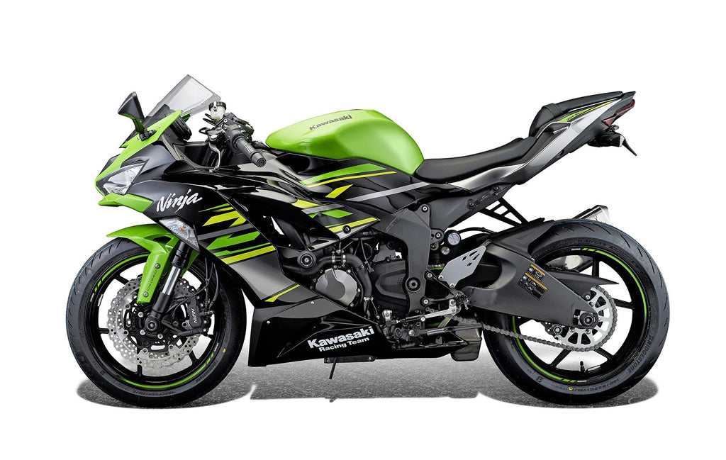 Evotech Front Spindle Bobbins - Kawasaki ZX6R (2019 - 2021)