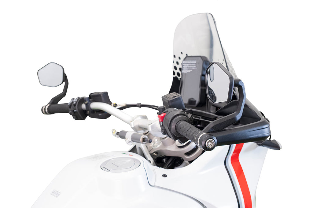 Evotech Handguard Bar End Mirrors (Sport) - Ducati DesertX Rally (2024 - 2025)