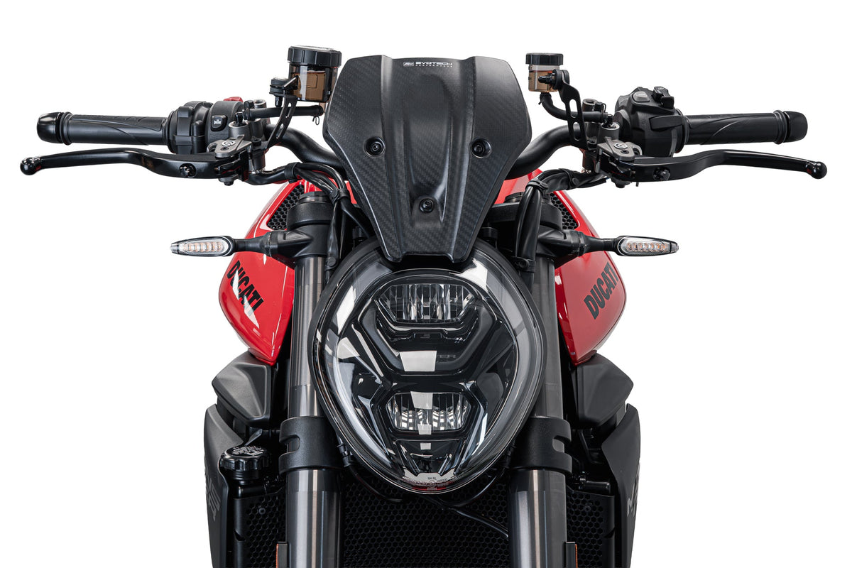 Evotech Fly Screen - Ducati Monster V2 (2026+) (Carbon Fibre)
