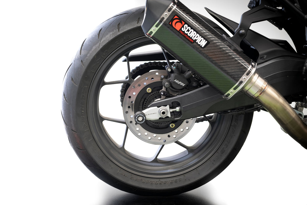 Evotech Paddock Stand Chain Adjuster Blocks - Honda CB1000 Hornet SP (2025+)