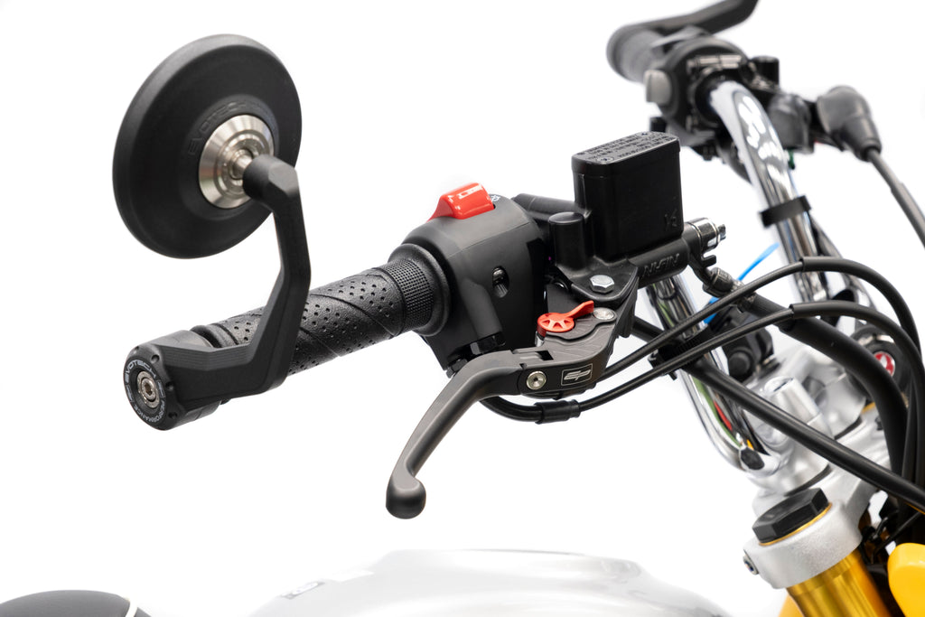 Evotech Evo Folding Clutch and Short Brake Lever Set - Honda Monkey 125 (2025+)