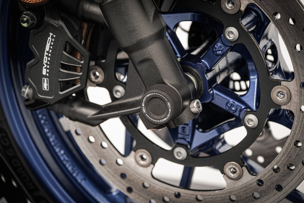 Evotech Front Spindle Bobbins - Yamaha Tracer 7 GT (2025+)
