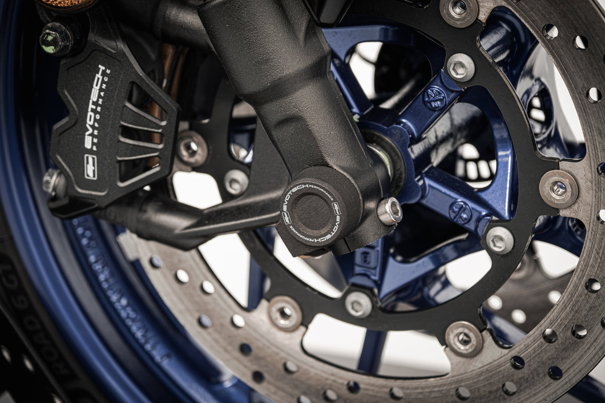 Evotech Front Spindle Bobbins - Yamaha Tracer 7 GT (2025+)