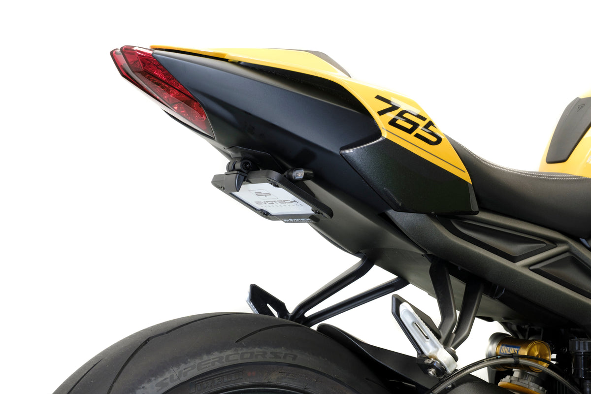 Evotech Dynamic Tail Tidy Including V1 Indicators - Triumph Street Triple 765 R (2023+)
