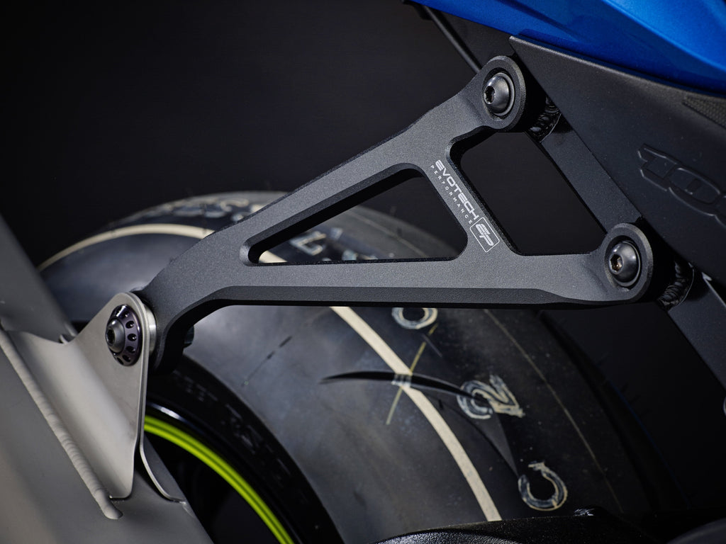 Evotech Suzuki GSX-R1000R Exhaust Hanger & Pillion Footpeg Removal Kit (2017 - 2022)