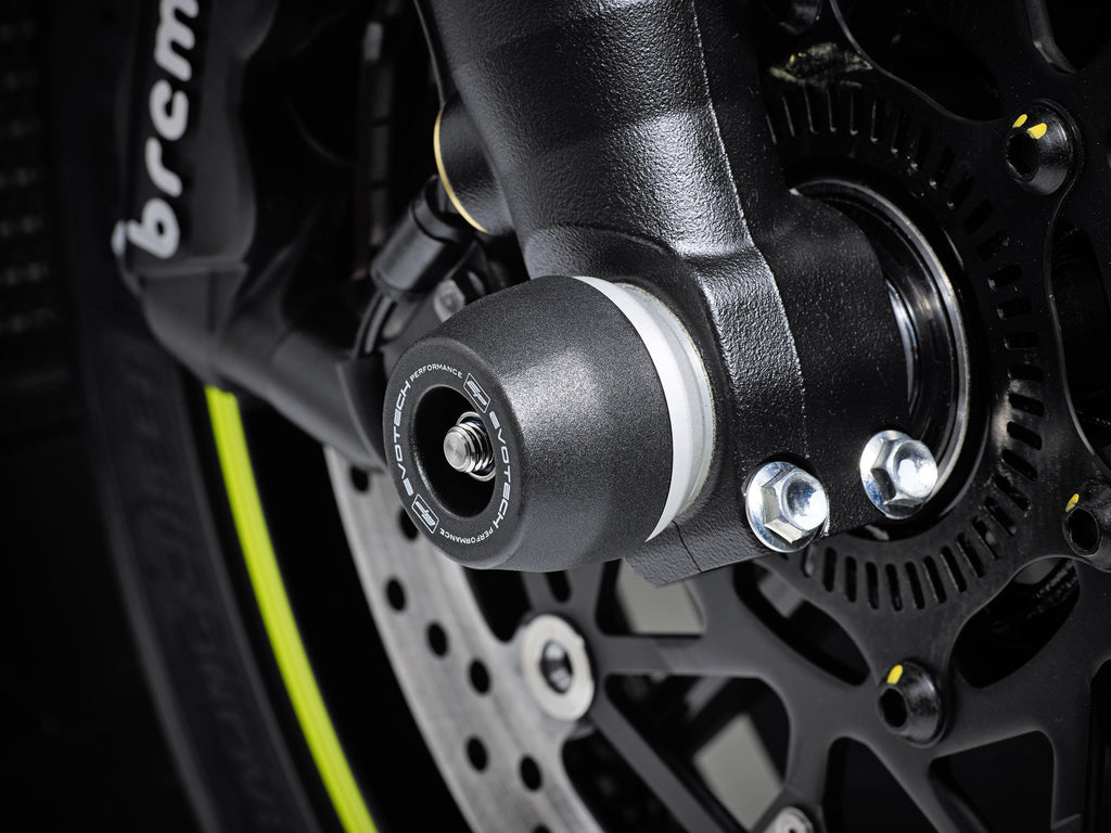 Evotech Front Spindle Bobbins - Suzuki GSX-R1000R (2017 - 2022)