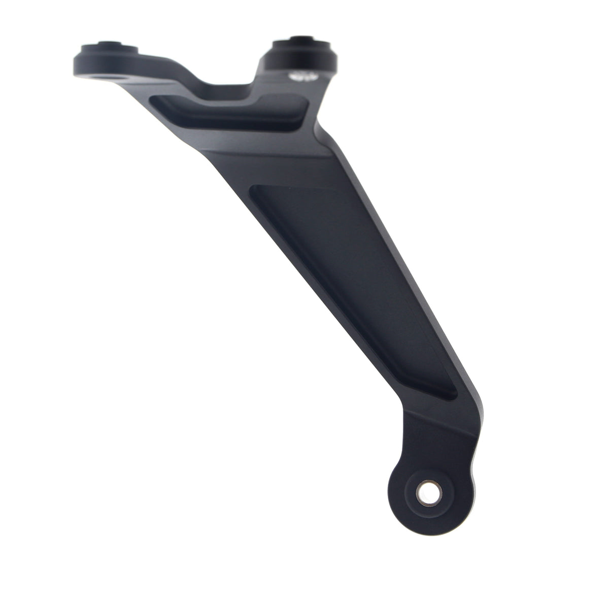 Evotech Triumph Speed Triple 1200 RS Black Exhaust Hanger (2021 - 2024)