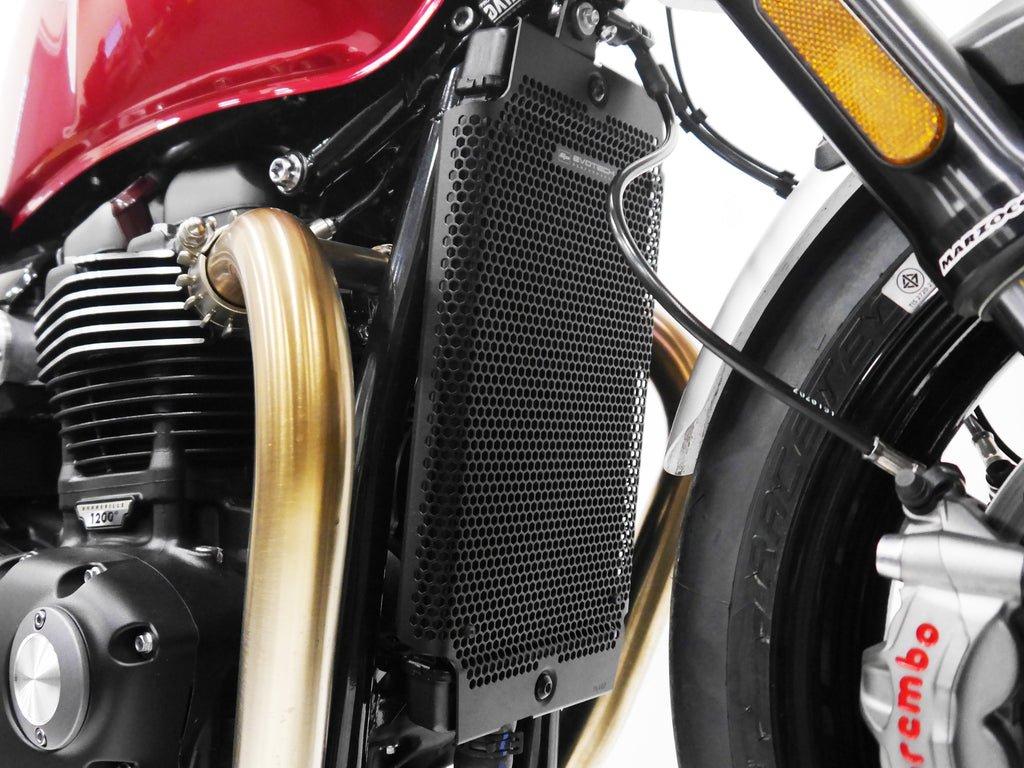 Evotech Radiator Guard - Triumph Bonneville T100 (2017 - 2025)