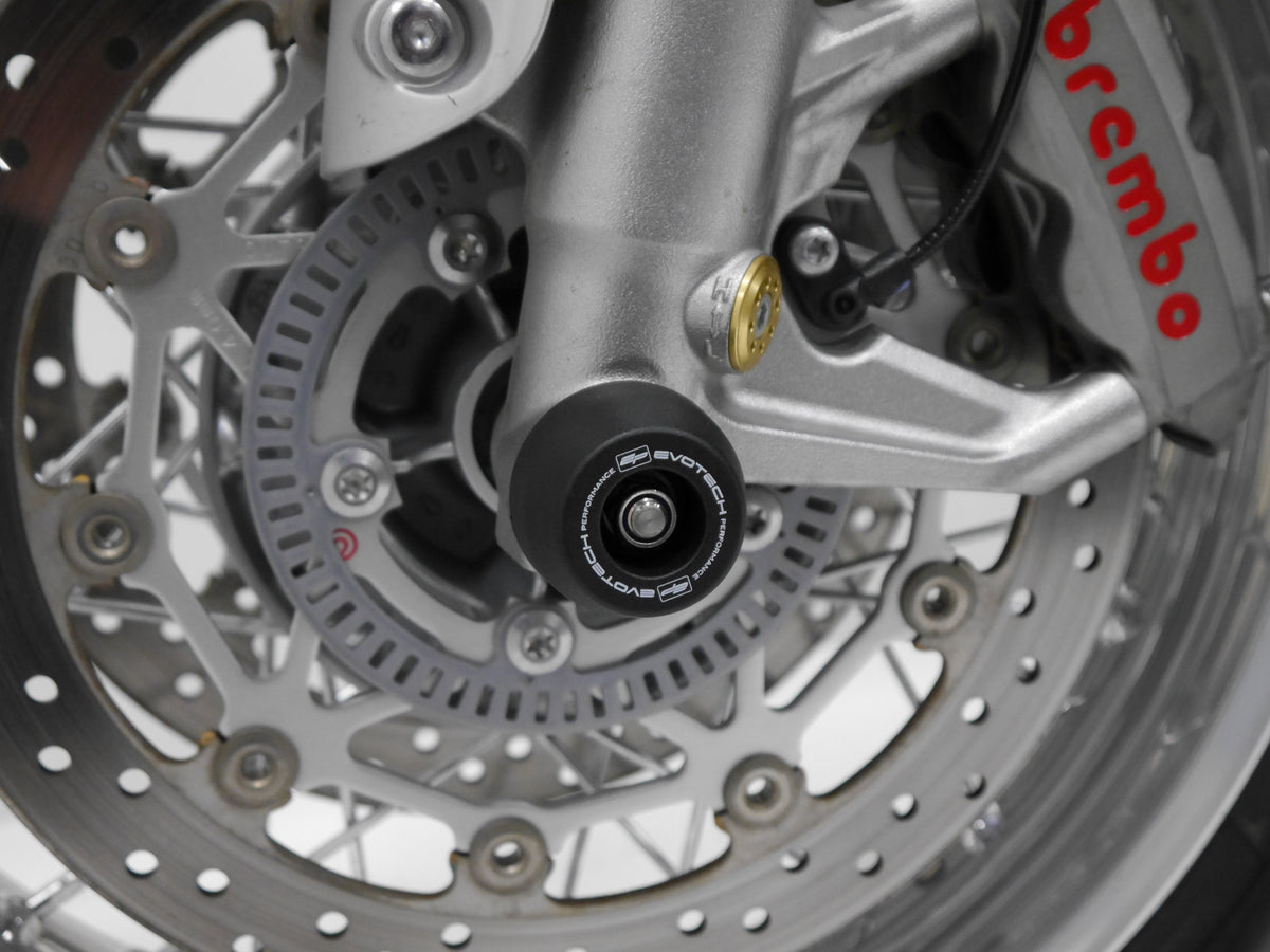 Evotech Front Spindle Bobbins - Triumph Scrambler 1200 XE (2019 - 2023)