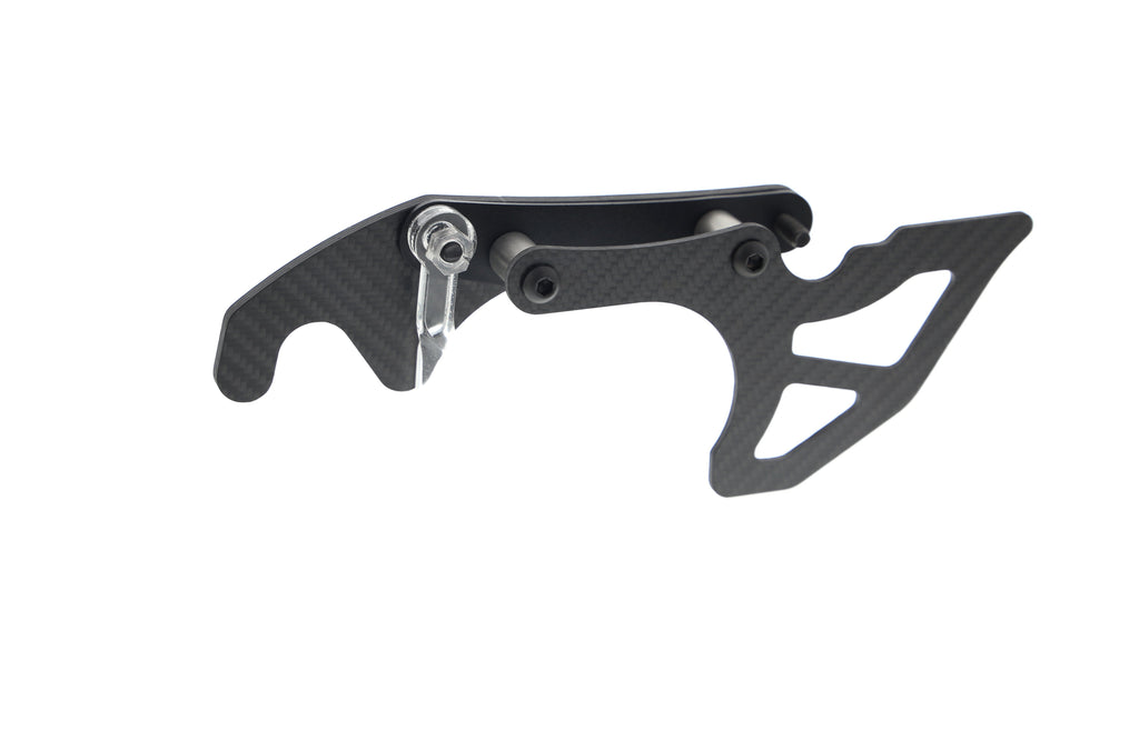 Evotech Carbon Fibre Toe Guard / GP Style Paddock Stand Plates - Yamaha YZF-R7 (2022 - 2025)