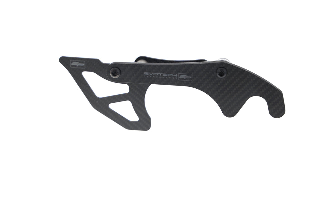 Evotech Carbon Fibre Toe Guard / GP Style Paddock Stand Plates - Yamaha YZF-R7 (2022 - 2025)