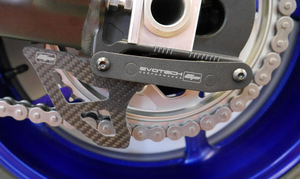 Evotech Carbon Fibre Toe Guard - Yamaha YZF-R6 (2017+)