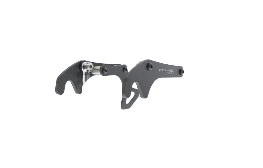 Evotech Carbon Fibre Toe Guard / GP Style Paddock Stand Plates - Yamaha YZF-R1M (2015 - 2019)