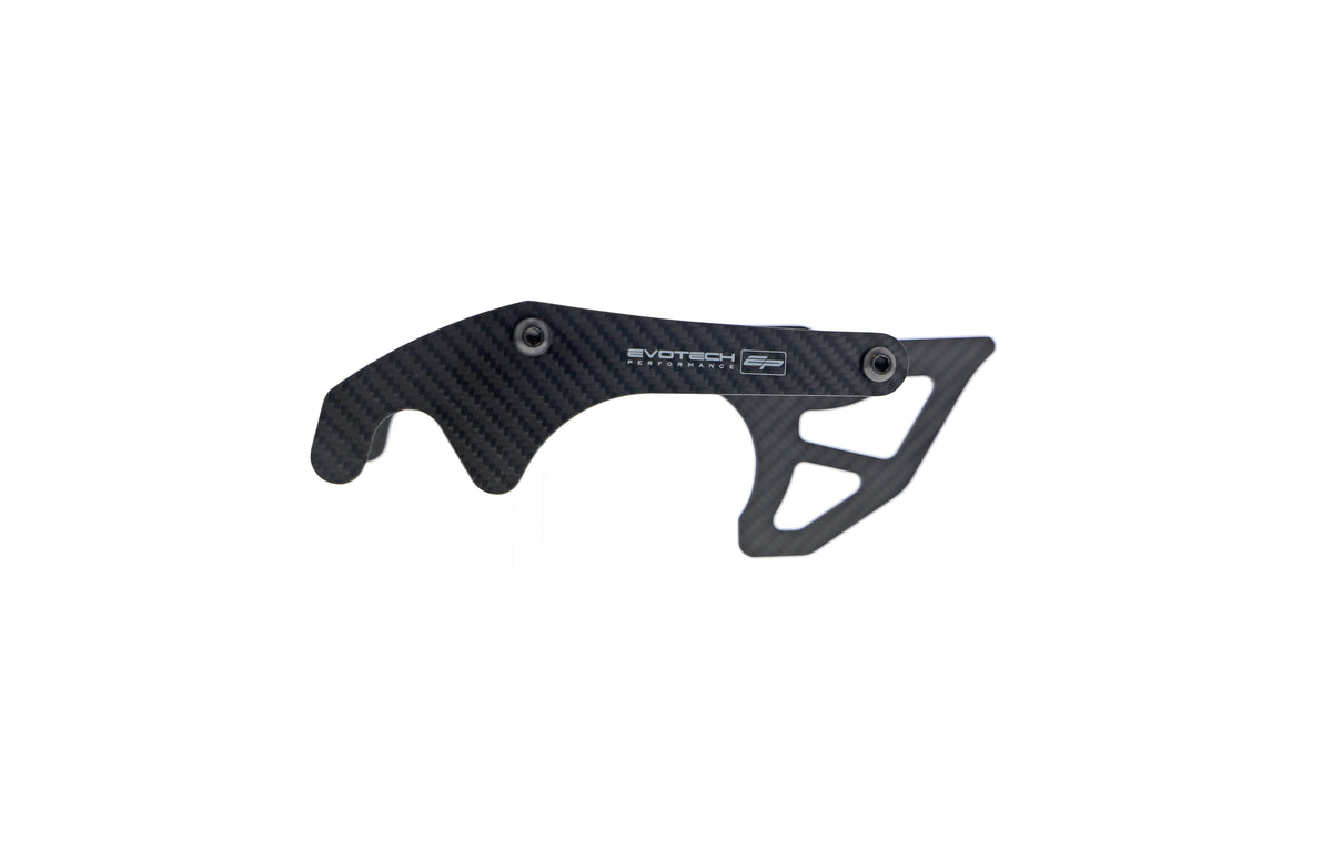 Evotech Carbon Fibre Toe Guard / GP Style Paddock Stand Plates - Yamaha YZF-R1M (2015 - 2019)
