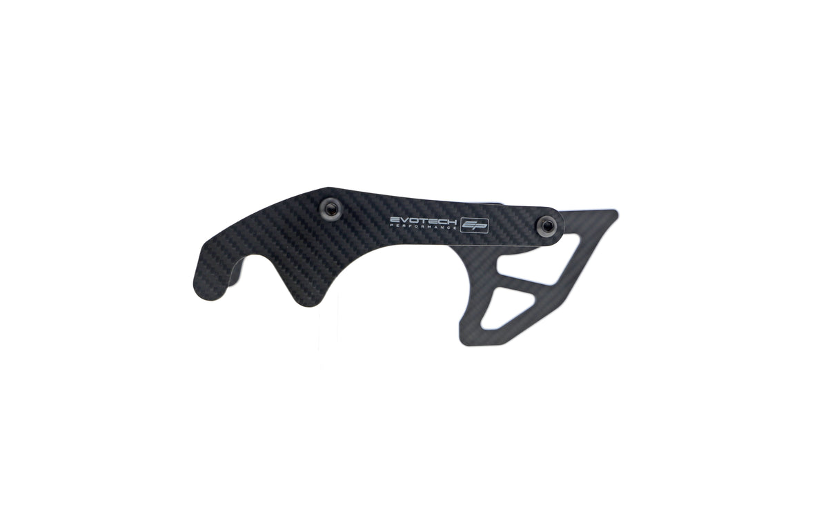 Evotech Carbon Fibre Toe Guard / GP Style Paddock Stand Plates - Yamaha MT-10 (2022+)